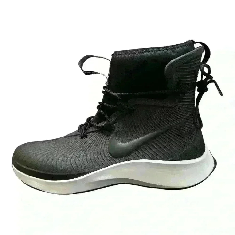 LIKE NEW Nike Binzie Boot 'Black White' size 5Y - Picture 2 of 10